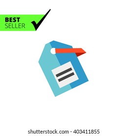 Vector Label Icon