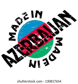 vector label Made in Azerbaijan