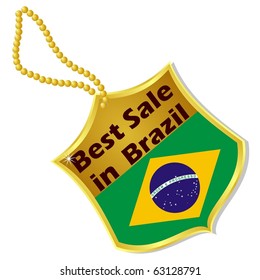 vector label sales in Brazil