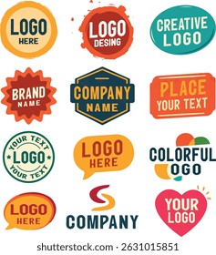 Vector Label Set for Product and Branding