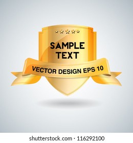 vector label sign with space for your text