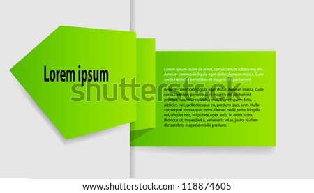 Vector labels for business design. EPS 10
