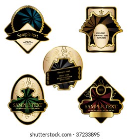 Vector labels - more in my portfolio