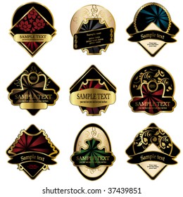 Vector labels - more labels in my portfolio