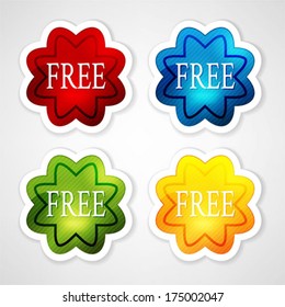 vector labels set