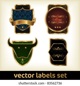 Vector labels set