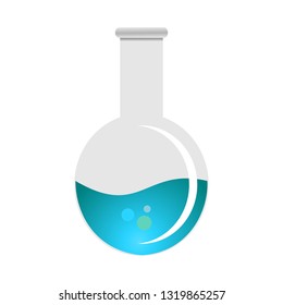 Vector Laboratory Beaker Graphic