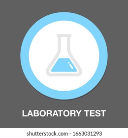 vector laboratory test, chemistry research lab - science flask glass