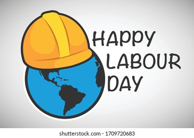 Vector Labour day around the world