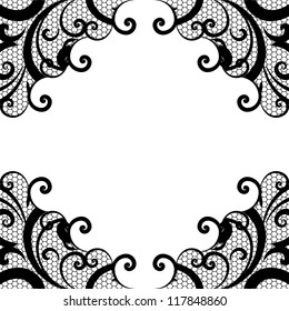 Vector Lace Background