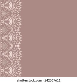 vector lace elements - Illustration