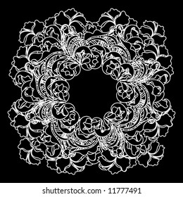 vector lace pattern