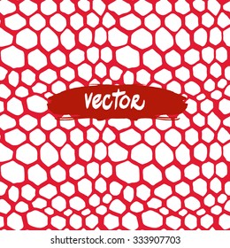 Vector lace seamless pattern. Stylized snake skin. Vector Natural ornament for floral design and lace art