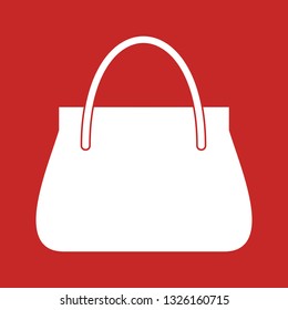  Vector Lady Bag Icon