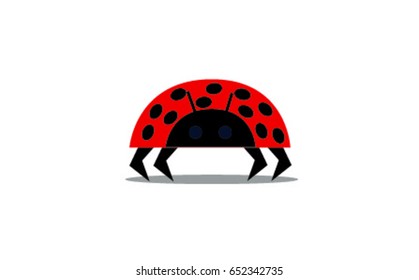 Vector ladybug