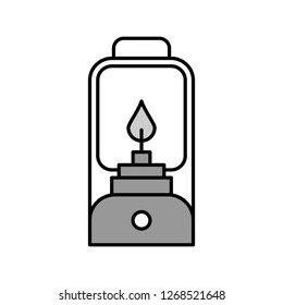 Vector lamp icon
