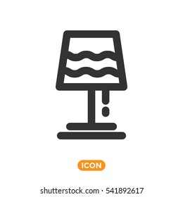 Vector Lamp Icon