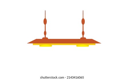 Vector of lamp for light