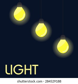 vector lamp light