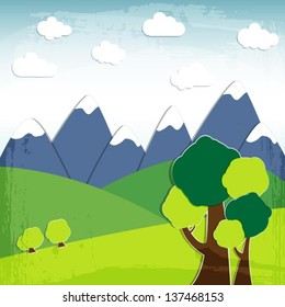 vector landscape