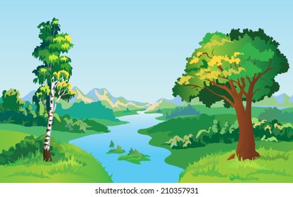 vector landscape