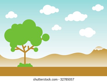 vector landscape