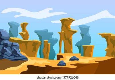 Vector landscape.