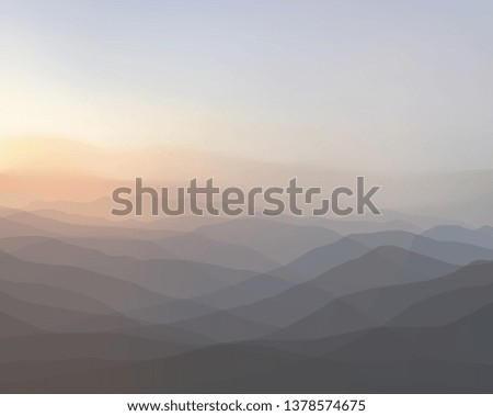 Similar – Image, Stock Photo outlook Sky Fog Haze
