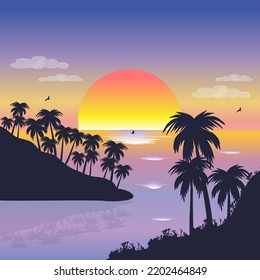 Vector Landscape Nature Images Design Stock Vector (Royalty Free ...