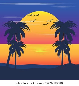 vector landscape nature images stylish design