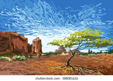 Vector landscape for your design