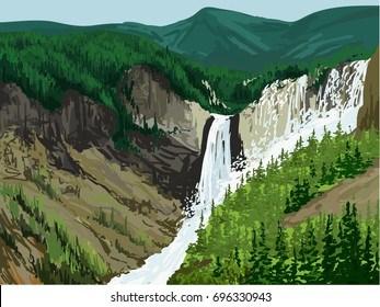 Vector landscape for your design