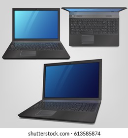 Vector laptop