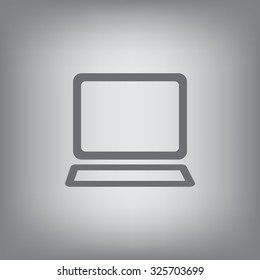 Vector laptop icon