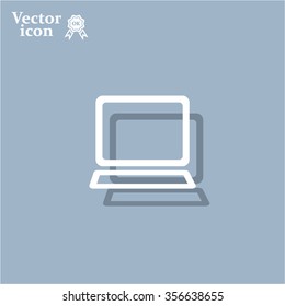 Vector laptop icon