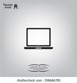 Vector laptop icon