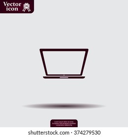 Vector laptop icon