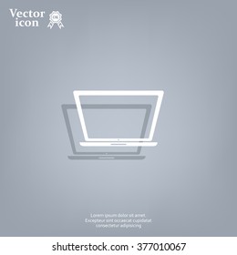 Vector laptop icon