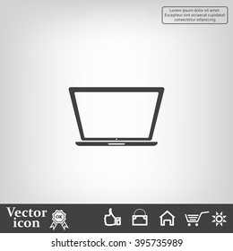 Vector laptop icon