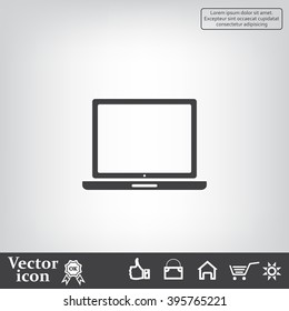 Vector laptop icon