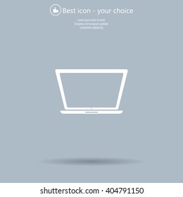 Vector laptop icon