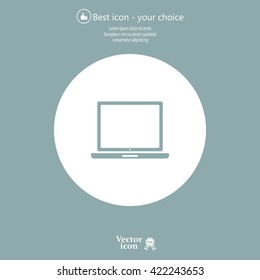 Vector laptop icon