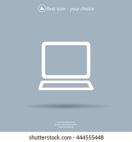 Vector laptop icon