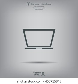 Vector laptop icon
