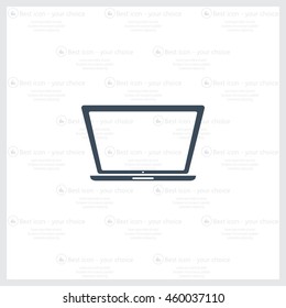 Vector laptop icon