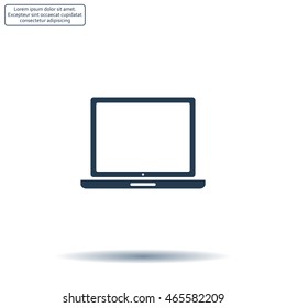 Vector laptop icon