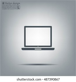 Vector laptop icon