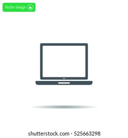 Vector laptop icon