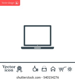 Vector laptop icon