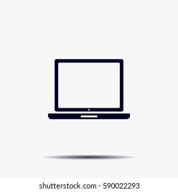 Vector laptop icon